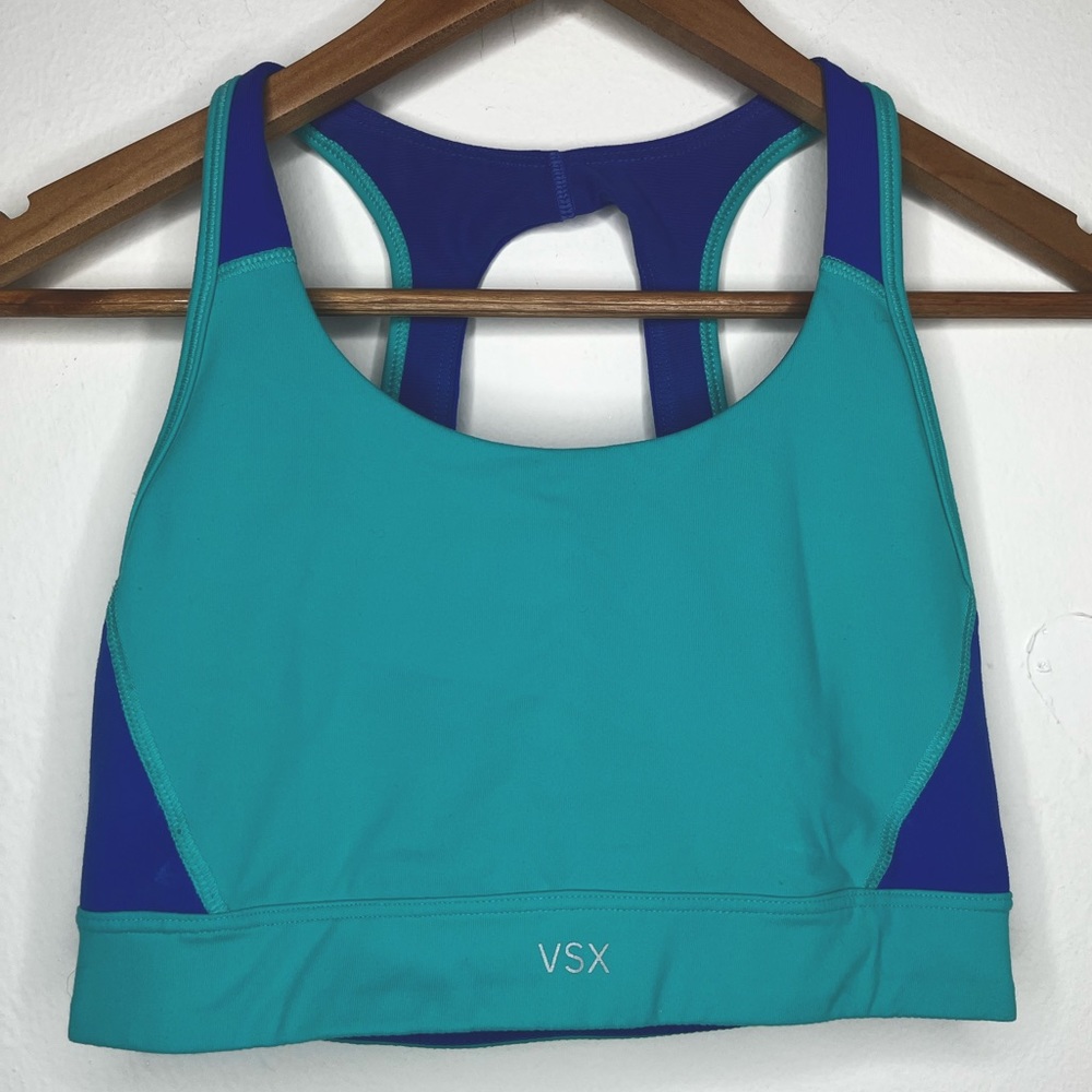 Victoria’s Secret VSX Blue Sports Bra
